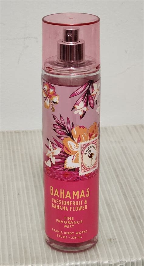 Bath Body Works Bahamas Passionfruit Banana Flower Fine Fragrance