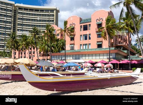 The Royal Hawaiian Resort Hotel Waikiki Beach Waikiki Honolulu Oahu