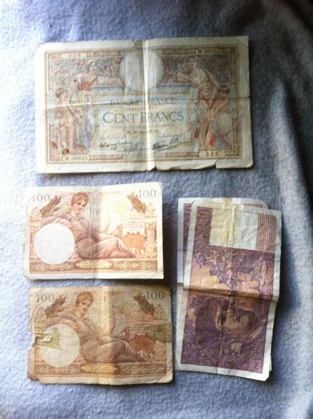 Troc Echange LOT DE BILLET ANCIENS FRANCE ET ETRANGER Sur France Troc