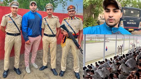 A Day With Delhi Police Sub Inspector Trainees How To Join Delhi