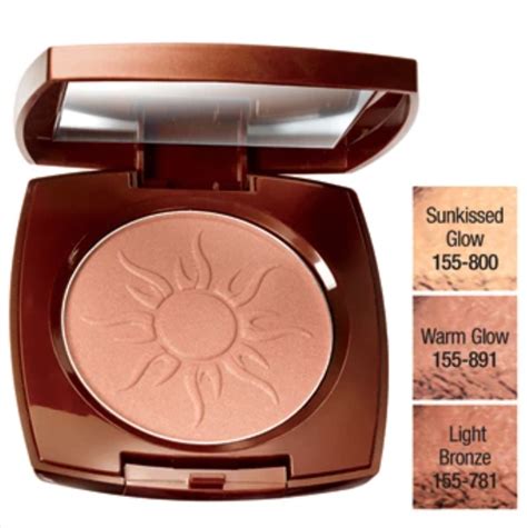 Avon Glow Bronzing Powder Light Bronze Ebay