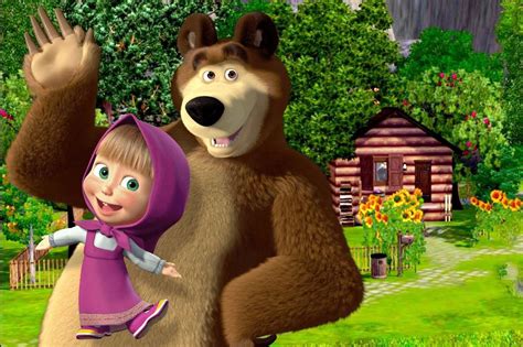 Papel De Parede Hd Wallpapers Masha E O Urso Papel De Parede Masha E