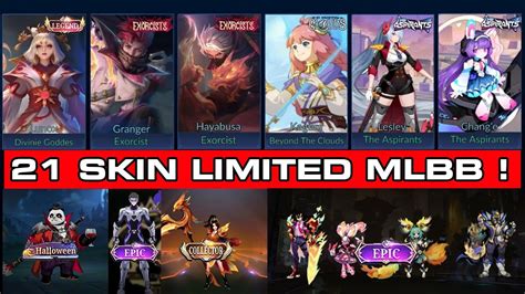 21 SKIN BARU MLBB YG AKAN RILIS 2023 SKIN LUNOX LEGEND SKIN ASPIRANTS