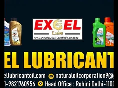 Lubricants Oil Grease Coolant Bulk Quantity Purchesh Excel Lubricant