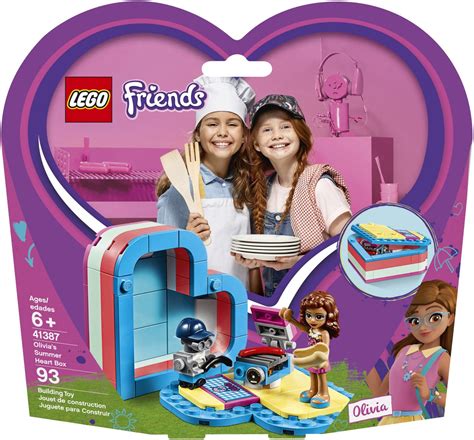 LEGO FRIENDS OLIVIA'S SUMMER HEART BOX 41387 - Toy World Malaysia