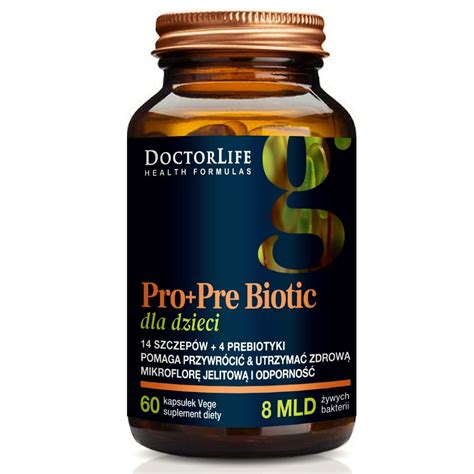 Doctor Life Pro Pre Biotic Dla Dzieci Probiotyk 60 Kaps Sklep