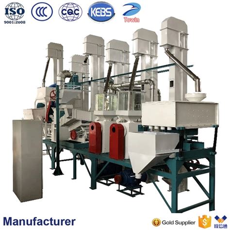 T Per Day Rice Processing Complete Set Equipment Milling Set Rice