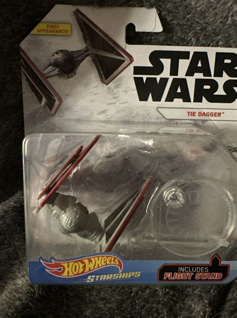 2019 Star Wars Hot Wheels Tie Dagger Starship Die Cast First Appearance 887961854893 Ebay