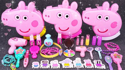 Minutes Satisfying With Unboxing Peppa Pig Toys Beauty Set