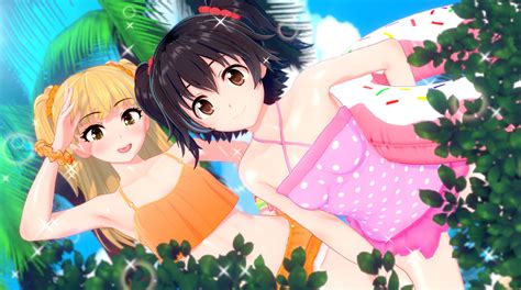 たこからあげ On Twitter R 18 赤城みりあ 城ケ崎莉嘉配布 キャラ配布コイカツ コイカツ アイドルマスター