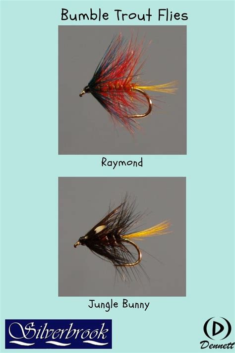 Silverbrook Bumble Trout Flies Trade Packs Of 12 Fly Fishing Tips