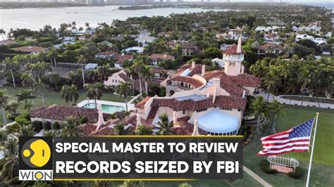 Mar A Lago Probe Us Judge Appoints Special Master To Review Seized