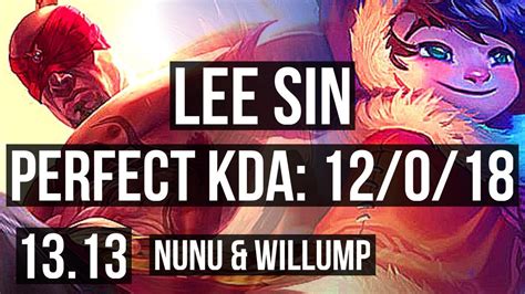 Lee Vs Nunu Jng Legendary Games K Mastery Kr