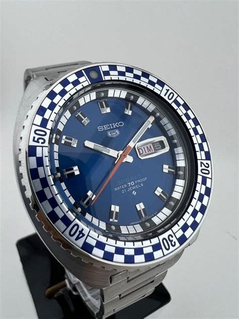 Seiko No Reserve Price Rally Diver Blue Dial Men