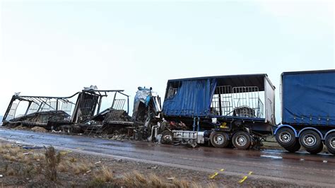 Truro Truck Crash Caused By Driver Trying To Avoid Car Parked On Road