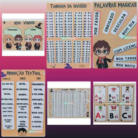 Kit Sala Harry Potter Aprender Para Crescer