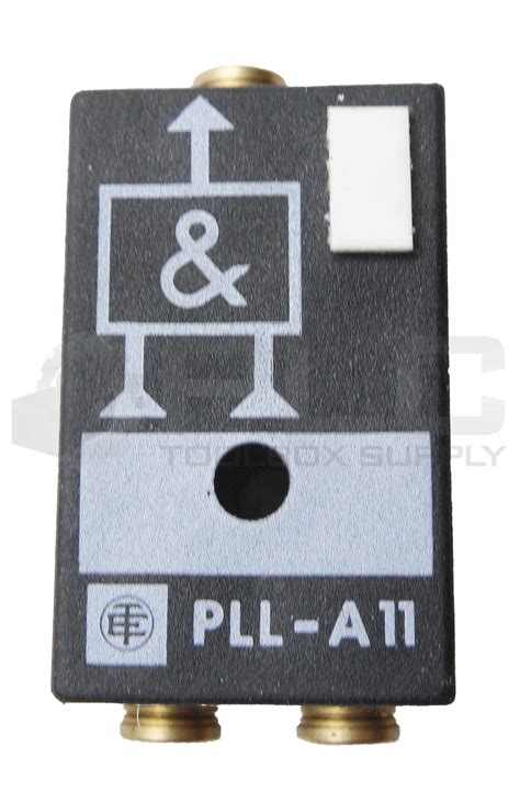 New Telemecanique Pll A Pneumatic Logic Control Valve Plc Toolbox