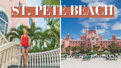 A Visit To The Don Cesar Hotel St Pete Beach Treasure Island Beach