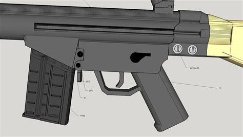 Stl File Heckler And Koch G3 🔫 ・3d Print Object To Download・cults