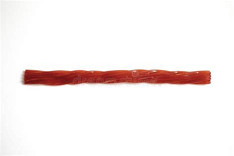 Red Licorice Candy stock photo. Image of chew, long - 110589636