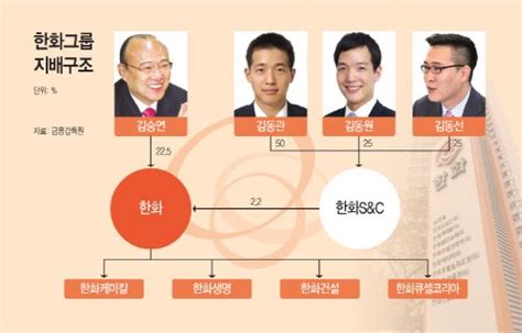 마켓파워 한화家 3세경영 한화sandc가 키포인트 네이트 뉴스