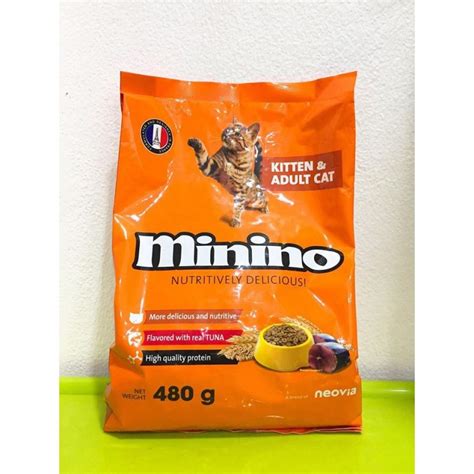 Thức ăn hạt Minino dành cho mèo con & trưởng thành gói 350g