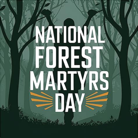 National Forest Martyrs Day Premium Ai Generated Image