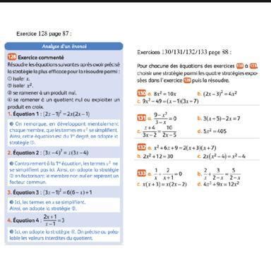 Bonjour Jaurais Besoin Daide Pour R Soudre Ces Exercices Mis En Pi Ce