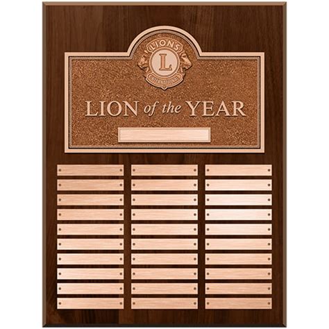 Plaques — Lions Clubs International