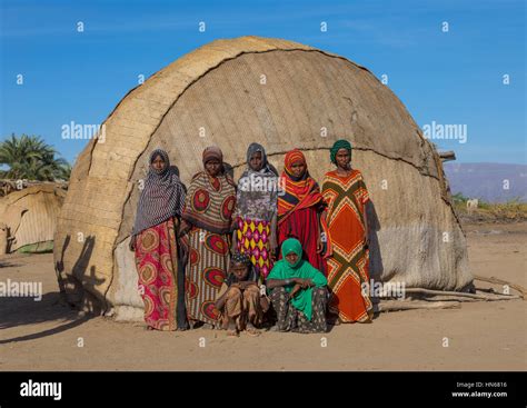 Portrait Afar Tribe Women Afar Banque De Photographies Et Dimages à