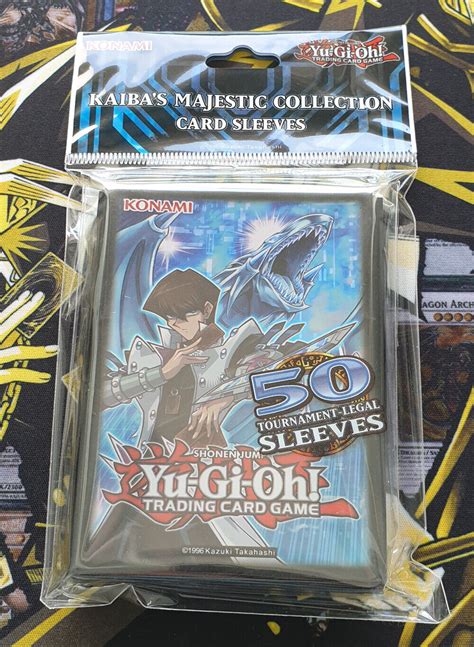 Yu Gi Oh Kaiba Kaibas Majestic Card Sleeves 1 Pack 50 Stück Konami