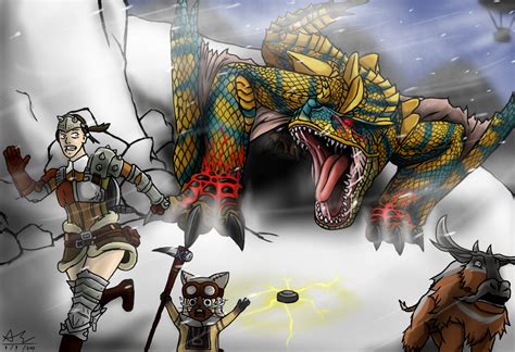 Monster Hunter Tigrex By 7darkriders On Newgrounds