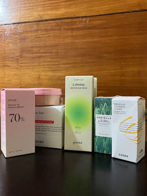 Korean Skincare Set ( Anua, COSRX, Skin1004, Goodal) FOR TAKE ALL ...