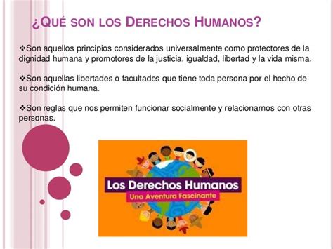 Qué Son Los Derechos Humanos