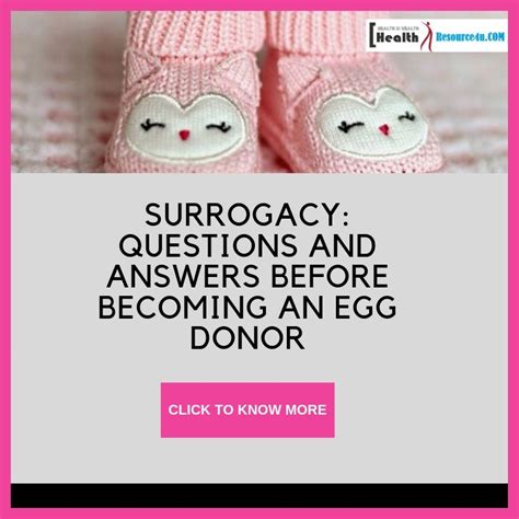 Surrogacy Question Answers About Egg Donation