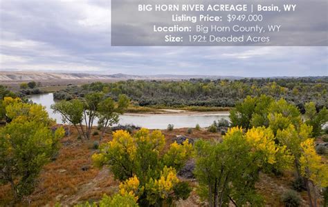 Big Horn River Acreage | Clark & Associates Land Brokers LLC