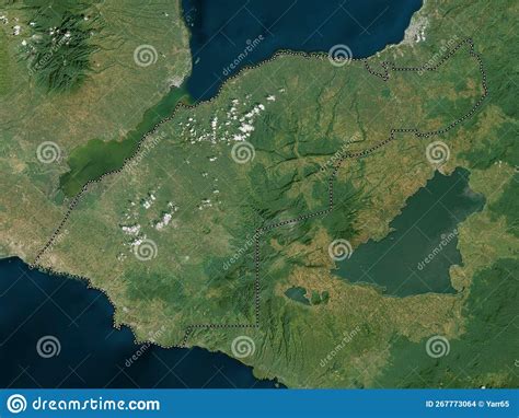 Lanao Del Norte Philippines High Res Satellite No Legend Stock