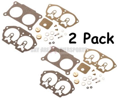 Yamaha Outboard Twin Pack Carburetor Carb Rebuild Repair Kit V4 115 130