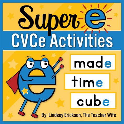 Teaching Cvce Word Patterns Super E The Teacher Wife