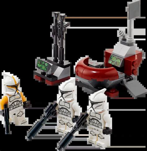 LEGO Star Wars Clone Trooper Phase 1 Nougat Head