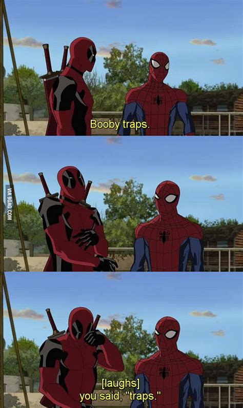 Oh Deadpool My Common Sense Is Tingling 9gag