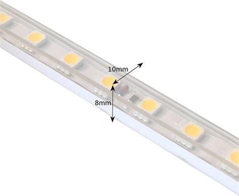 LED Strip Warm Wit 3000K 220V 50 Meter In Een ROL 5050 SMD