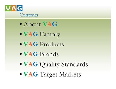 Vag international introduction | PPT
