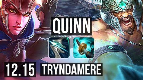 Quinn Vs Trynda Top 4 0m Mastery 7 0 1 600 Games Godlike Euw