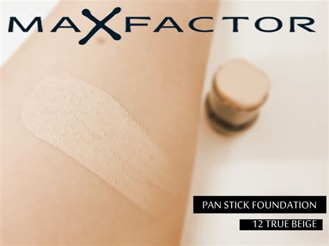 Wickermoss Review Max Factor Pan Stick Foundation In True Beige