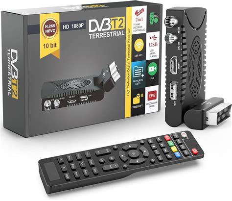 Цифровой наземный декодер 2023 декодер DVB-T2 HD 1080P H265 (ID ...