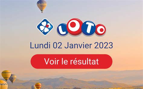 Résultat loto du lundi 2 janvier 2023