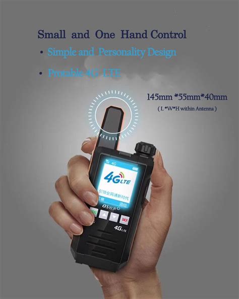 4g Wcdma Gsm Lte 800~2400mhz Unlimited Walkie Talkie Satellite Phone