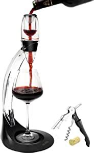 Aikaro Aeratore Per Vino Ossigenatore Decanter Con Filtro Supporto E