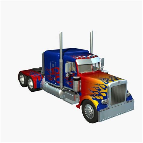 Optimus Prime 3d Models For Download Turbosquid